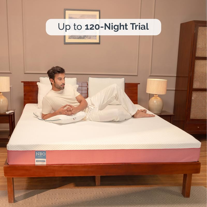 UrbanBed Ninjaback® Orthopaedic King Bed Mattress | 15 Years Warranty | Hypersoft & Resiflex HR Foam | UltraFresh Treated Washable Cover | 120 Nights Trial (84" x 72" x 8") Soft & Bouncy