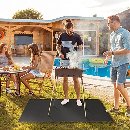 TOG Fireproof Mat Fire Pit Pad Heat Shield Lawn Protector Barbecue Party 39x60inch|Sporting Goods | Outdoor Sports | Camping & Hiking | Outdoor Sleeping Gear | Mattresses & Pads'