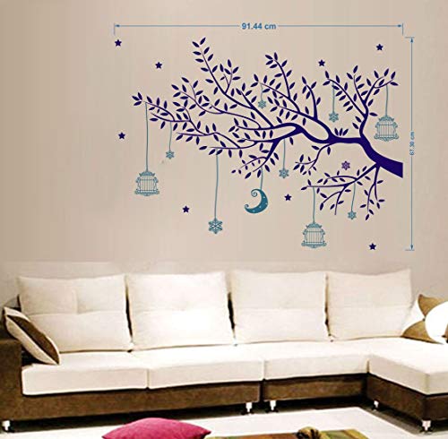 Self Adhesive VinylWaterproof Decorative Wall Stickers for Hall, Bedroom, Kitchen and Furniture