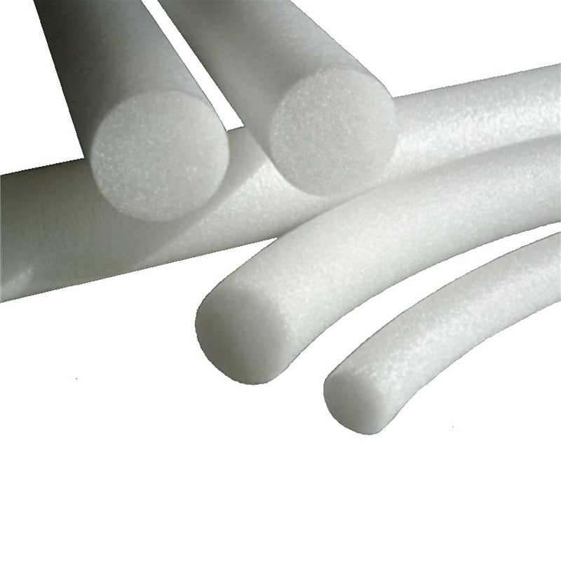 Deejay EPE Foam Rod for Sofa Cover Gap Filling (White, 10 Pieces)