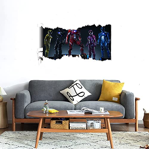 GADGETS WRAP Printed Wall Decal Sticker Scratched Paper Style Wall Decal (90cm x 50cm) - Rangers