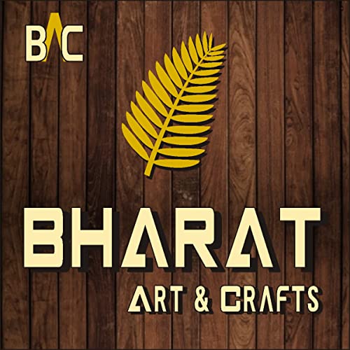 Bharat Art Store Wooden Agarbatti Stand With Ash Catcher & Dhoop Stick Holder, Agarbatti Stand Incense Holder |Wooden Incense Stick Holder For Home , Round