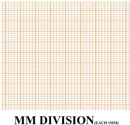 CRAFTWAFT A1 Size MM Division Jumbo Graph Sheet (White, 5)