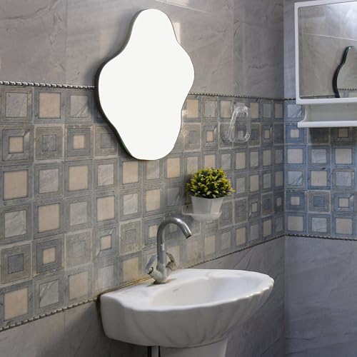 AMI Cloud Designed Wall Mirror for Bedroom Livingroom & Bathroom