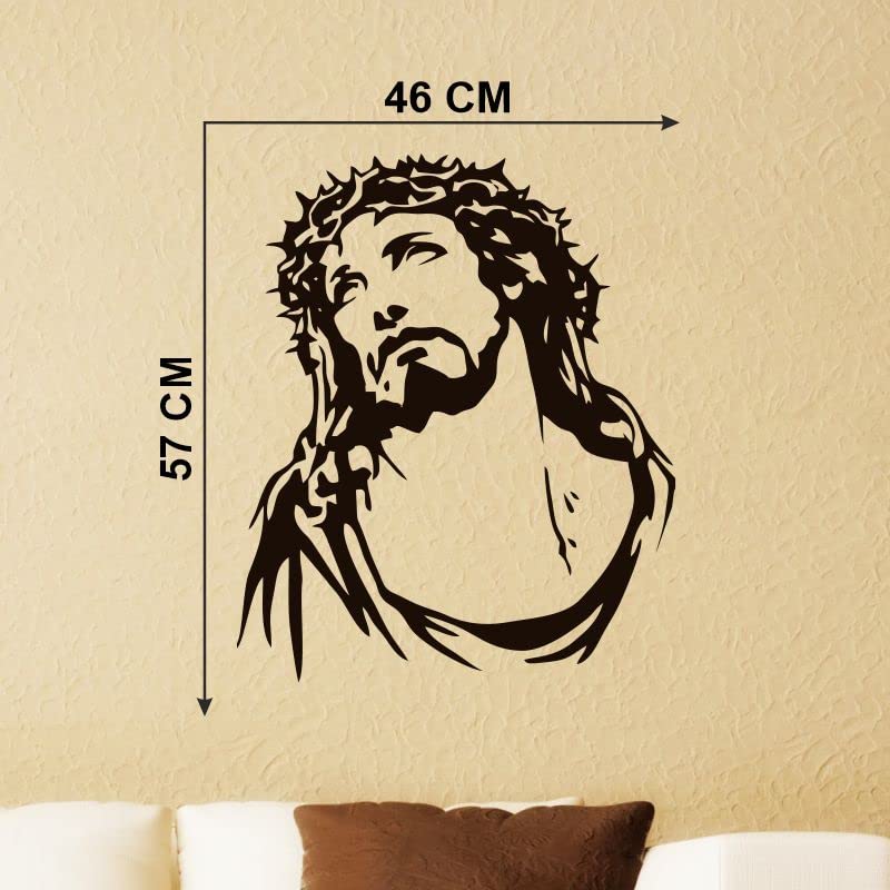 Delight Art Jesus Design Wall Sticker Size - (46 * 57) cm