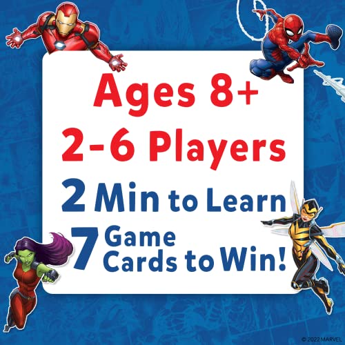 Skillmatics Card Game - Guess in 10 Marvel, Perfect for Boys, Girls, Kids, Teens, Adults Who Love Board Games, Toys, Avengers, Spiderman, Iron Man, Gifts for Ages 8, 9, 10 and Up