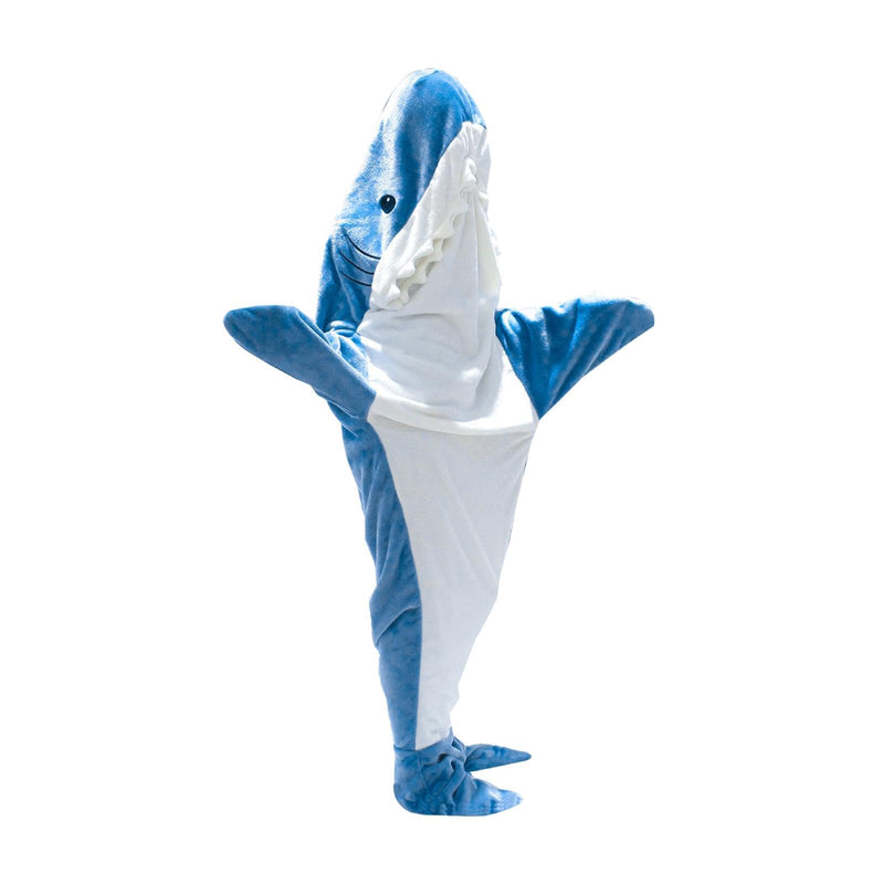 SECRET DESIRE Shark Blanket Parties Plush Funny Clothing Comfortable Cosplay Shark Costume XXL