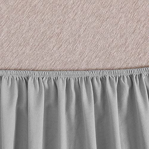 RGRE 100% Cotton Fitted Sheets 47x79 Inch, Fitted Sheet Only - Deep Pocket Fitted Sheet - Fitted Bottom Sheet Soft and Comfy - Fits Mattress Perfectly