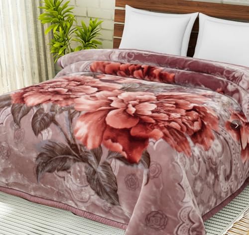 Import Quality, Military Grade, Double Bed, 2 ply Cloud Soft 5.5 to 6 kg Weighted Blanket for Extreme Winters.