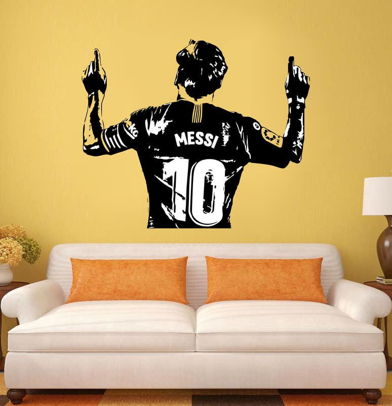 Messi Wall Sticker for Home Decor 65 CM X 50 CM