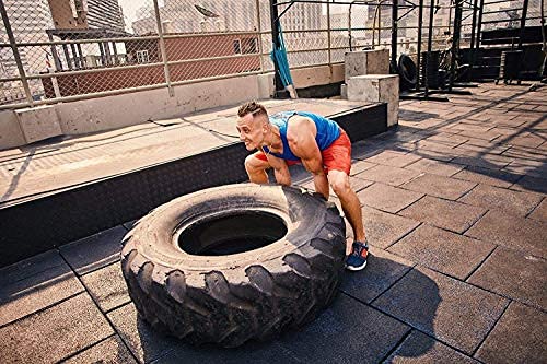 XPEED Studio Big Tire Gym Workout for Fitness Total Body Strength Training Workouts Crossfit Functional Training Big Tire for Flipping & Sledge Hammer (60)