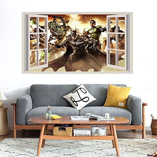 GADGETS WRAP Printed Wall Decal Sticker Fake Window Style Decal (90cm x 50cm) - Infinite