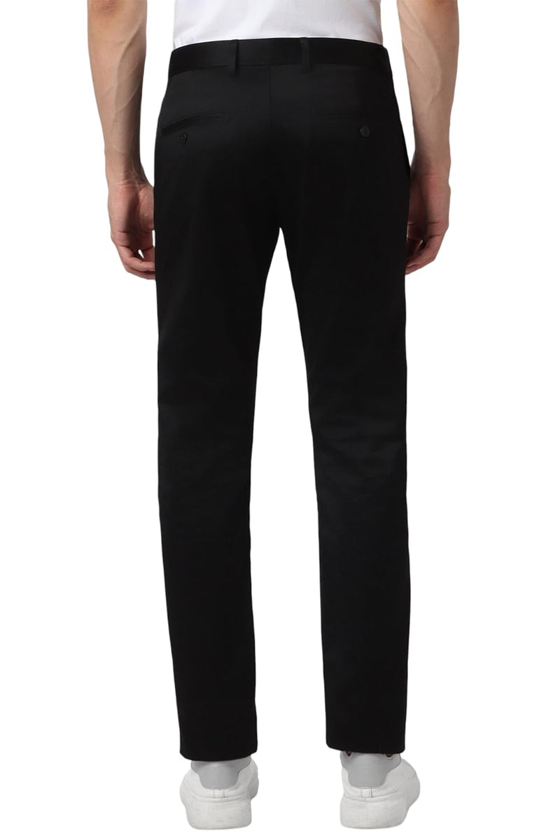 Van Heusen Men's Slim Pants (VHTFFSLB461857_Black