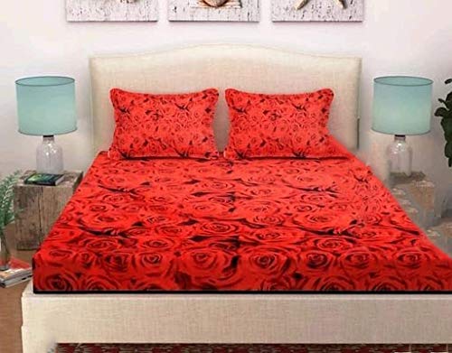 ANTiCCA HOME Polycotton 1 Double Bedsheet with 2 Pillow Covers