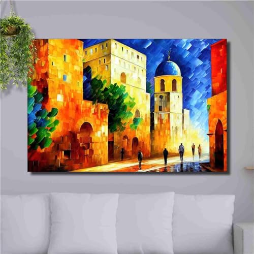 SAF paintings modern art Painting | modern art paintings for living room | modern art painting for wall decoration | modern art painting canvas 24 inch x 36 inch SANF-CR53