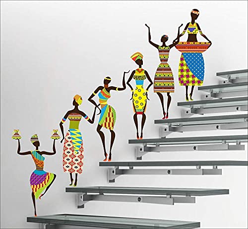 Ghar Kraft Tribal Lady Wall Sticker