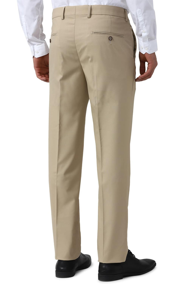 Van Heusen Men's Slim Pants (VHTFFSLBS27584_Nude