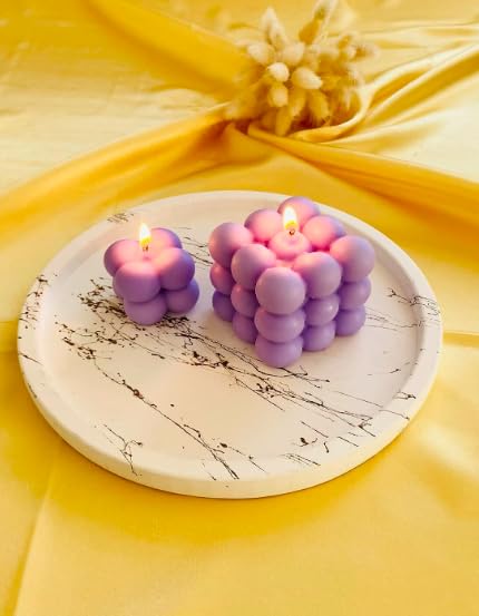 Craftsmith Bubble Candle Pack of 12 Candle (Purple)