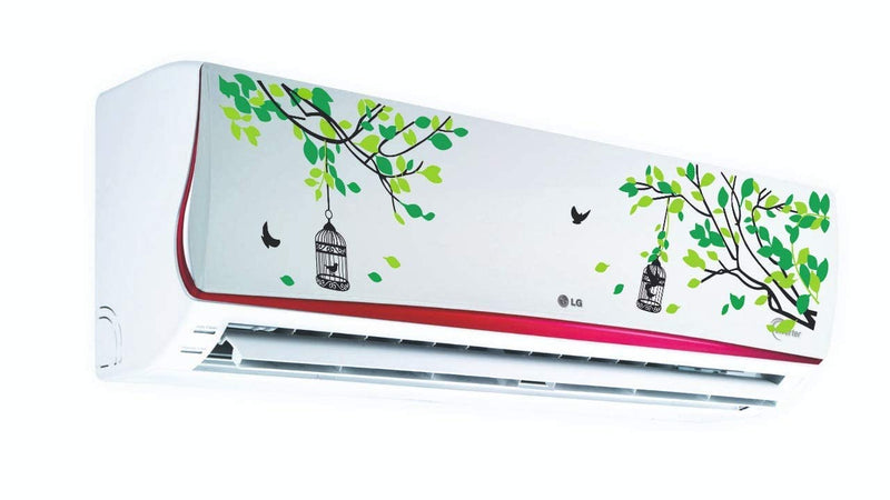 Kaushiki Collection AC Sticker Wall Sticker Split Ac Stickers Air Conditioner Sticker Standard Size Pack of 1