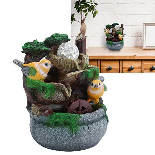 Desktop Fountain, Zen Meditation Indoor Fountains, Rockery for Office Home