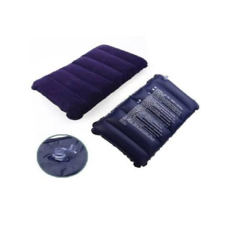 JSR CART Air Solid Sleeping Pillow Pack of 3 (Blue)