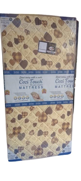 MATTRESS00ZZ COZI Touch True Ortho Dual Comfort 5 inch Single PU Foam Mattress (L x Wx H: 72 inch x 47 inch x 5 inch) Gold