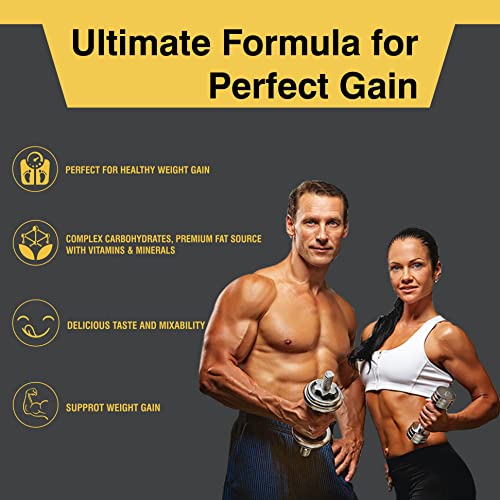 Floral Nutrition Weight Gainer / Mass Gainer - 10g Protein, 78g Carbs, High Calories Added Vitamins, Minerals, Good fat, Digesting Weight Gainer Powder for Men & Women 1 Kg Rich Chocolate Flavor (20 Servings)