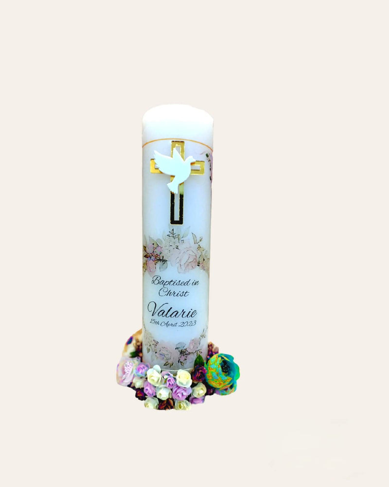 Baptism and Communion Candle