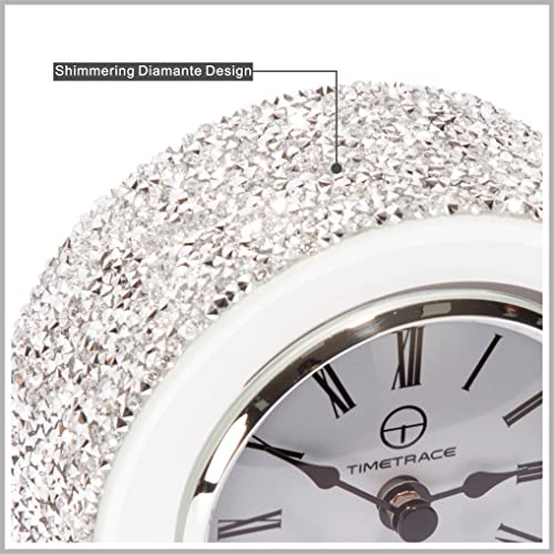 Crush Diamond Desk Clock Table Clock Luxury Clock