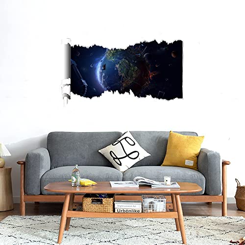 GADGETS WRAP Printed Wall Decal Sticker Scratched Paper Style Wall Decal (90cm x 50cm) - Urban Earth