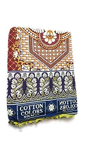 Cotton Colors Solapuri Chaddar - Authentic Designed 100% Cotton