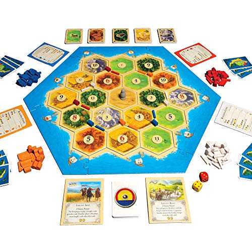 Catan Cardboard Mayfair Games 5th Edition, Pack Of 1, Multicolor, Big Kid