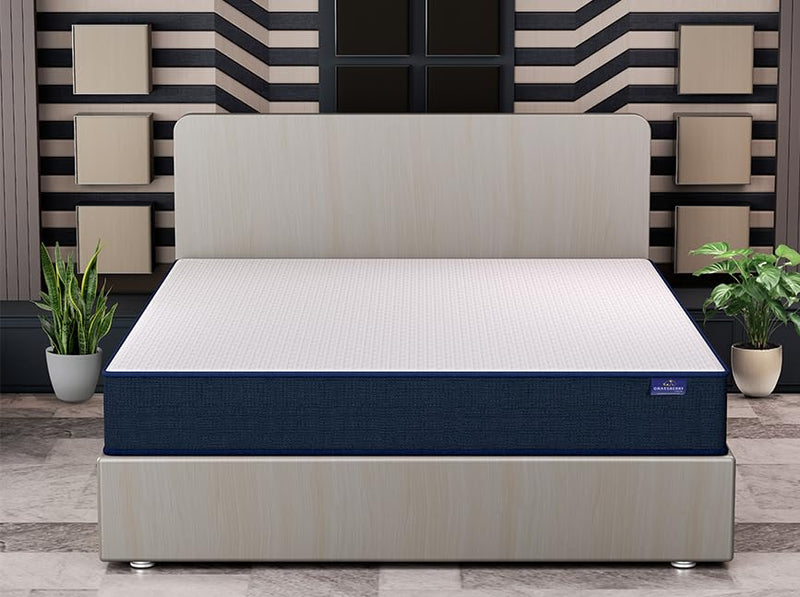 Grassberry Dual Sided Medium Soft Mattress (72x66x4) Queen