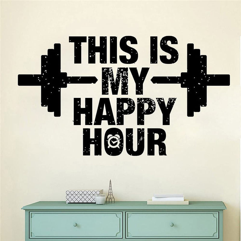 GADGETS WRAP Vinyl Decal Sticker This is My Happy Hour (Item Finish Size : 74cm x 42cm)