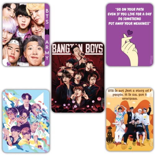 BTS Fridge Magnets BTS Army Fridge Magnets Pack of 5