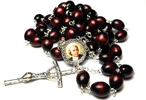 3rd Class relic Rosary of John Baptist de la Salle Patron of Educators, School Principals, Teachers Juan Bautista de La Salle PatrÃƒ³n de Todos Los educadores cristianos