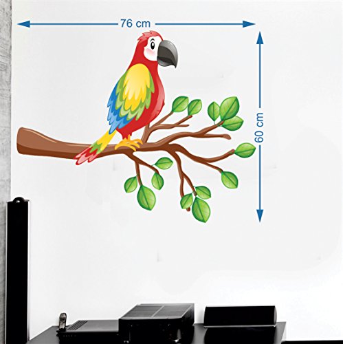 Different Kinds of Birds Self Adhesive VinylWaterproof Decorative Wall Stickers for Hall, Bedroom, Kitchen and Furniture