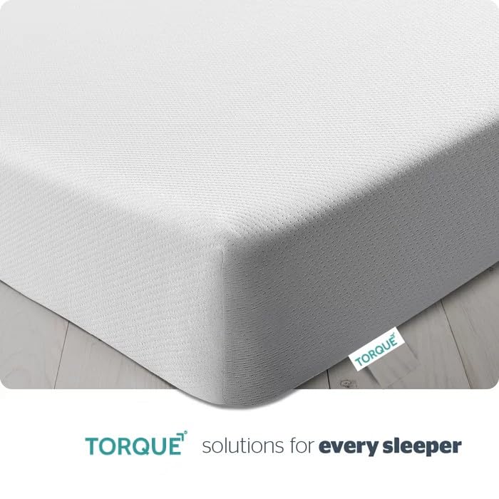 Torque-RelaxRest Luxuriously Orthopedic Memory Foam Mattress with High Density Support & Anti-Slip Base | Removable Cover for Ultimate Comfort (SINGLE-72x42x5)| Bed Mattress|10 Years Warranty