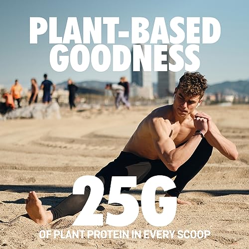 Sparkfusion Vegan Plant Protein Powder|Organic Isolated Pea & Brown Rice Protein|25 gm Protein & All Essential Amino Acids|Easy To Digest| Triple Chocolate Flavour 500 gm(Unisex)