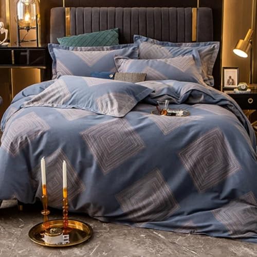 t tungol Cotton Feel Glace Cotton All Round (Elastic Fitted) Single Bed Bedsheet with 1 Pillow Cover- 4 Feet x 6 Feet - 48 Inches x 72 Inches x 6 Inches (Box)