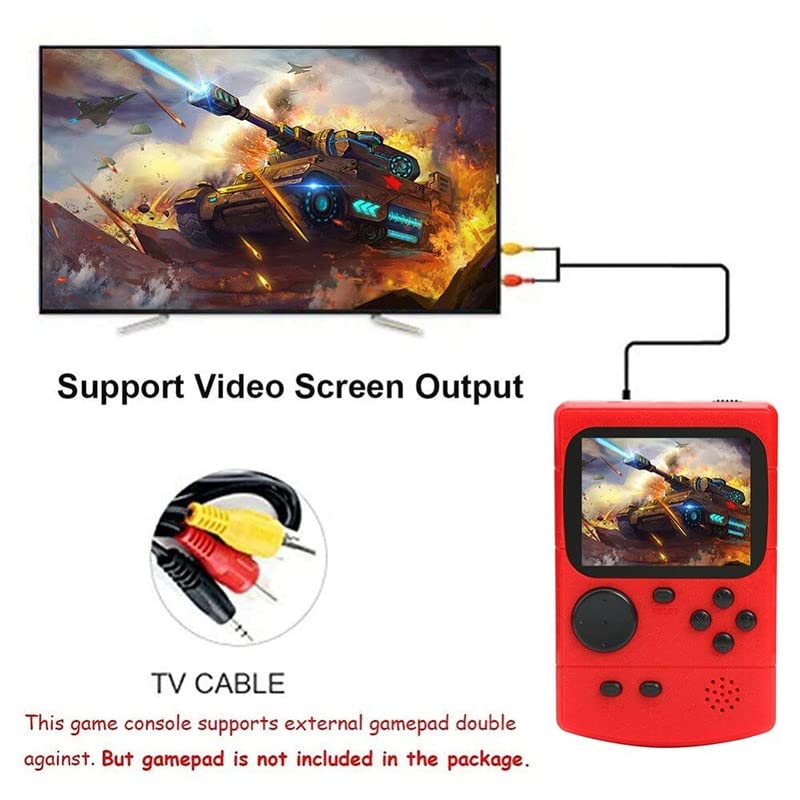 GRAPHENE Handheld Video Game Console, Retro Mini Game with 400 in 1 SUP Games TV Compatible (Multicolor)