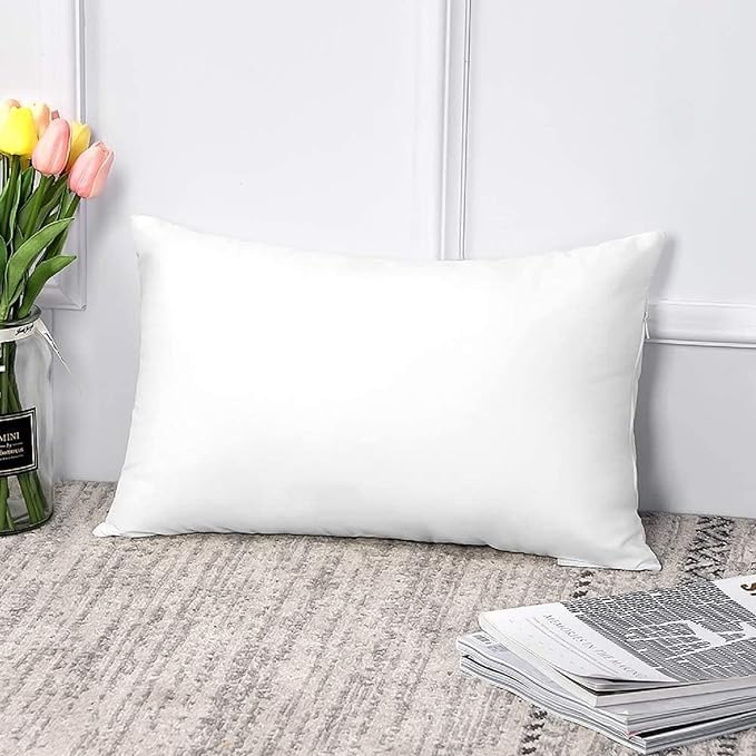 White Pillow for Bed Microfiber | 3 Piece