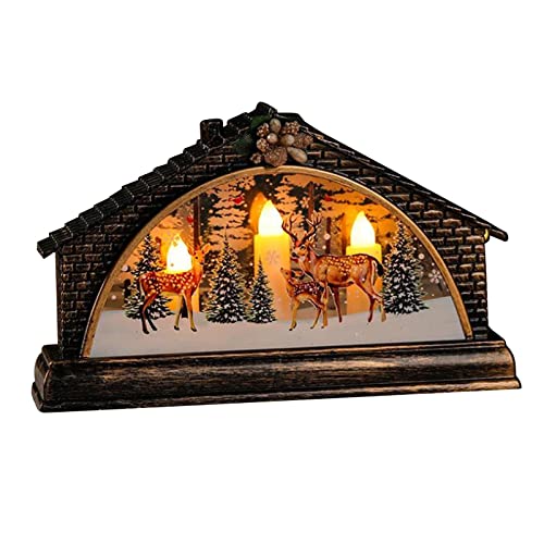 ATORSE® Christmas Candle Tea Light Home Decoration for Xmas Elk