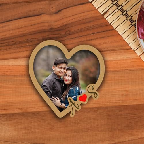 Zingy Gifts Heartfelt Memories Personalized Couple Photo Magnets