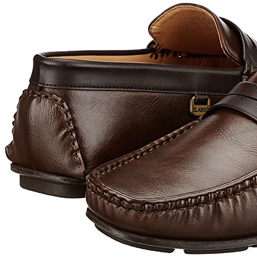 Amazon Brand - Symbol Men's Classic Brown Penny Loafer_10 UK (SS21-23)