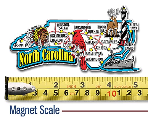 Six-Piece State Magnet Set - North Carolina