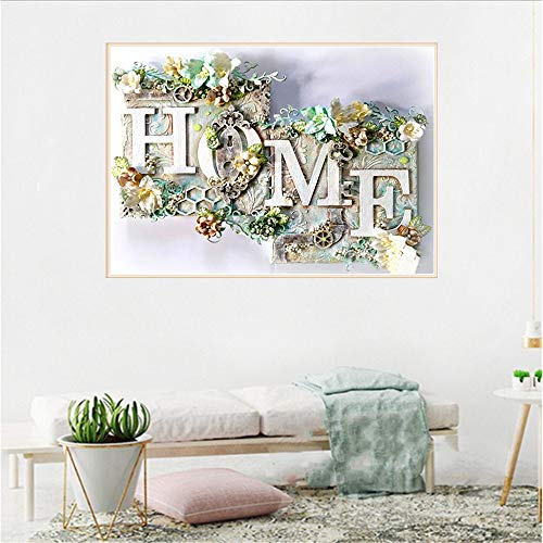 DIY 5D S10109 40X30 Full Embroidery tings Arts Craft for Home Wall Decor(S10109) -Layfoo