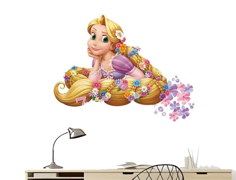 JVERF - Rapunzel| Wall Stickers for Kids