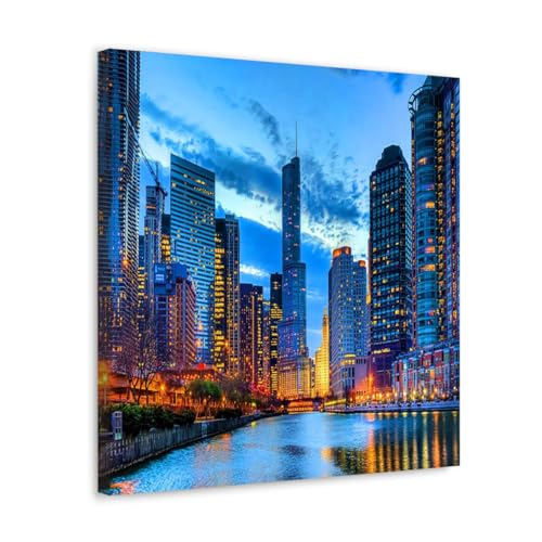 GADGETS WRAP Canvas Gallery Wrap Framed for Home Office Studio Living Room Decoration (17x17inch) - NW21