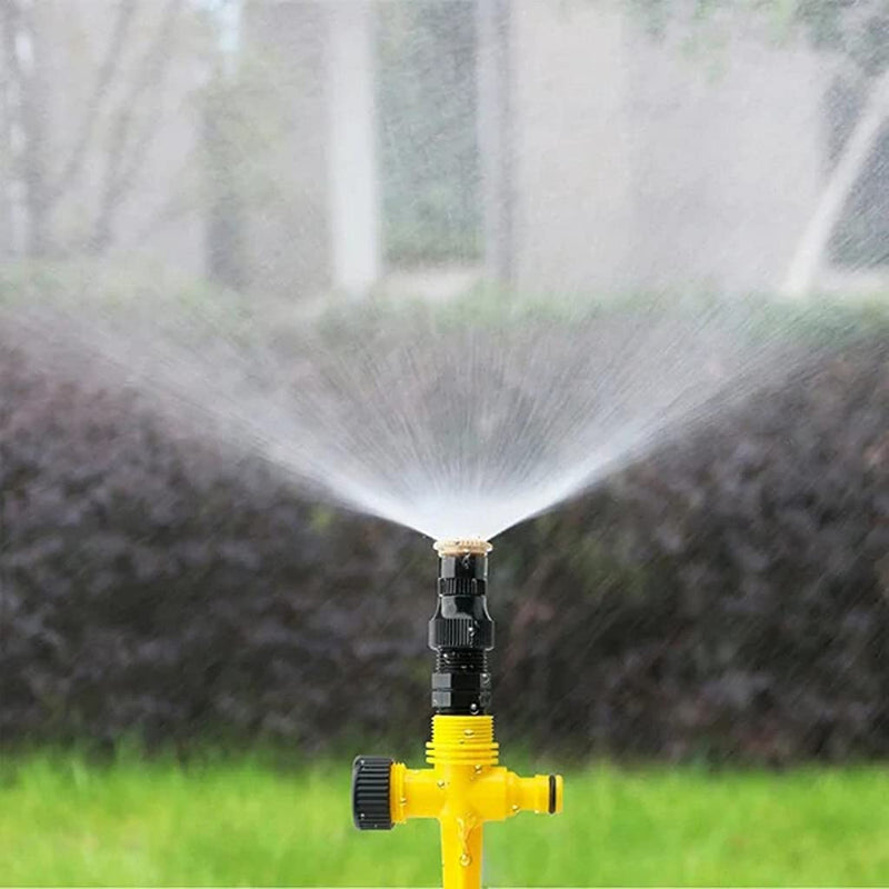 Optifit® Garden Sprinker for Garden Agriculture Watering, 360° Rotating Irrigation Sprinkler Adjustable Irrigation Angle Sprinkler, Gardening Watering Systems for Outdoor Garden Yard Lawns